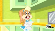 Lola with note