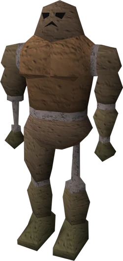 Broken clay golem