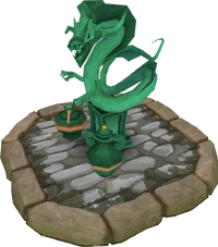 Jade statue