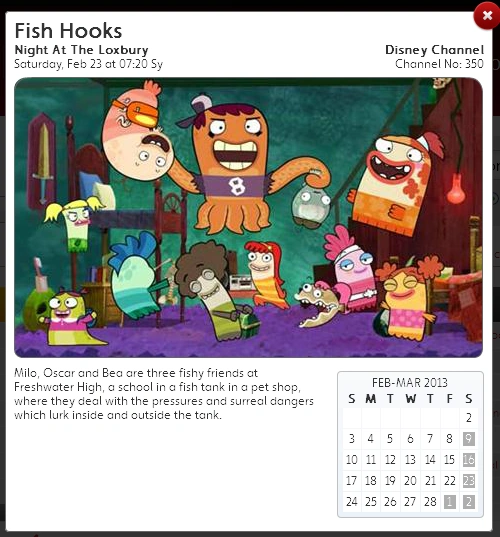 Night At The Loxbury/Gallery Fish Hooks Wiki