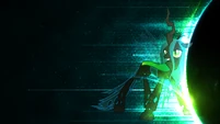 Queen Chrysalis wallpaper by artist-wmill