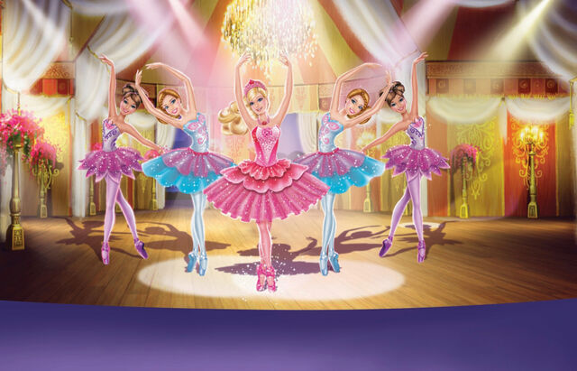 تصویر: http://images4.wikia.nocookie.net/__cb20130212132060/barbie-movies/images/thumb/3/37/Barbie-in-the-pink-shoes-barbie-movies-33601891-1000-1000.jpg/640px-Barbie-in-the-pink-shoes-barbie-movies-33601891-1000-1000.jpg