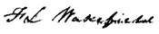 F.L. Wakefield sig