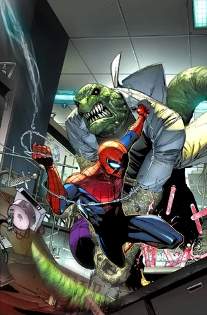 Spidermanx-lizard bio