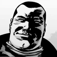 Issue 107 Negan Smirk