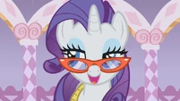 Rarity and her stylish glasses S01E14