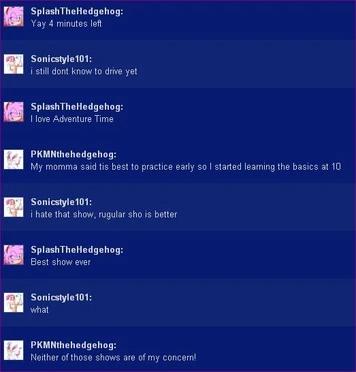 Screenshot chat