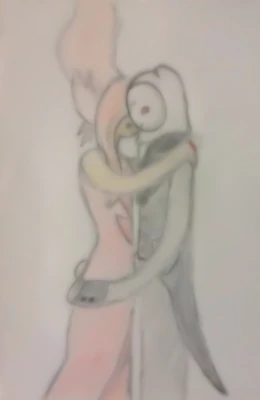 First fan art of finn and flame princess.