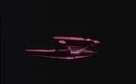 Oberth class studio model ambient lighting pass