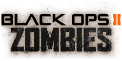 Zombie title screen BOII