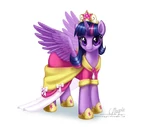 Princess Twilight by artist-laurenmagpie