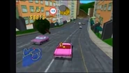 HomerPinkSedanDrivesMoleManToPattyAndSelmasHouse