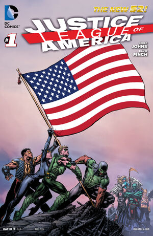 Cover for Justice League of America #1 (2013)