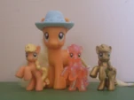 Applejack toy collection