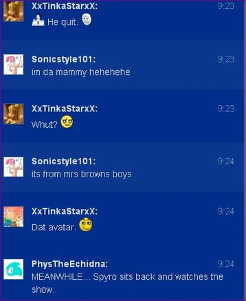 Scp show chat footage