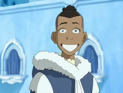 Grinning Sokka