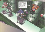 Final Zone in the Sonic X comic