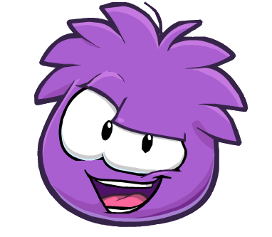 New Style Sassy Purple Puffle