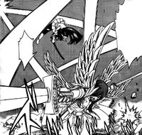 Dodging Pentagram Sword