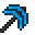 Azurite Pickaxe