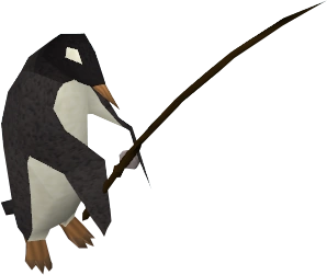 Red Raktuber penguin (fishing)