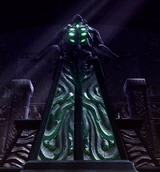 Dark Temple Statue