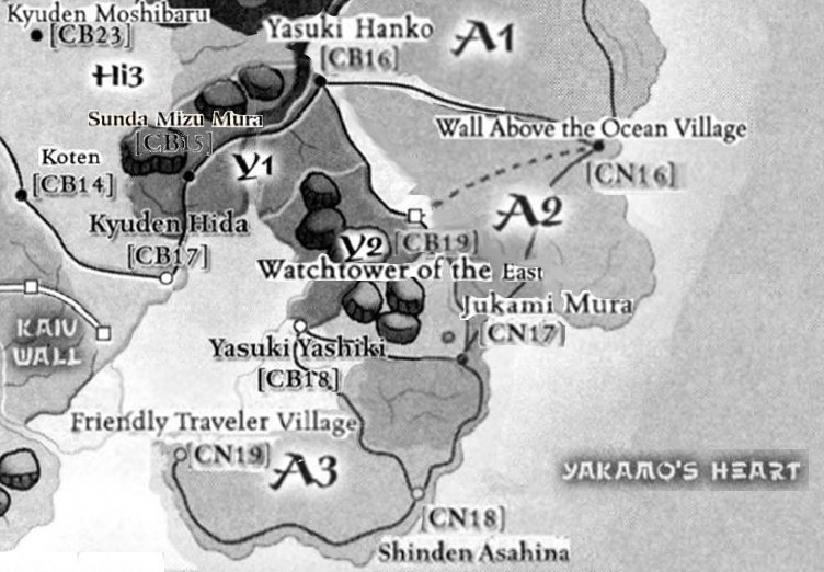 Yasuki provinces