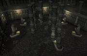 Paterdomus basement statues