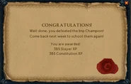 Imp Champion reward