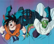 Piccolo y goku y garlick jr