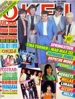 OKEJ Magazine nn 19 1985 SPRINGSTEEN, Swedish Metal Aid, Eric Carr, Duran Duran wikipedia