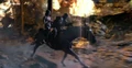 Snake riding a horse