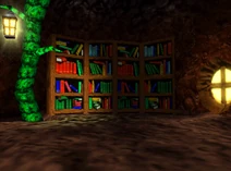 Bottles bookcase
