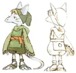 Burmecian Child FFIX Art