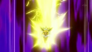 EP764 Jolteon usando rayo