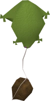 Balloon toad detail