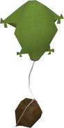 Balloon toad detail