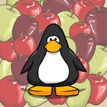 Apples Background from a Player Card