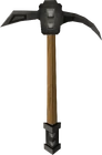 Iron pickaxe detail
