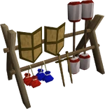 Extra weapons rack