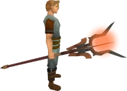 Dominion staff equipped