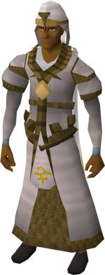 Bandos vestments equipped