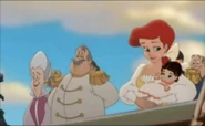Ariel with her daguther melody