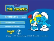 SmurfsSmurfetteCollectionDisc3menu
