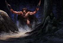 A Viking Berserker