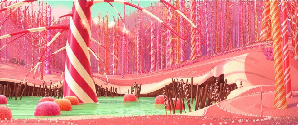Candy Cane Forest - Wreck-It Ralph Wiki