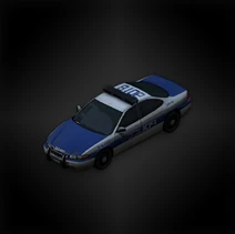 Patrol car diorama