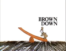 Brown down