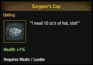 Surgeon's Cap
