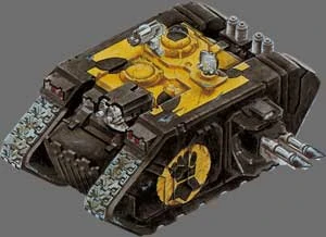 Lamento de Dorn Land Raider Puños Imperiales